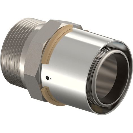 Uponor S-Press Niple de transición 50-R1 1/2"MT, 1046905