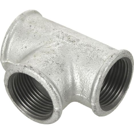 Té igual Fuente Galvanizada FFF 20x27