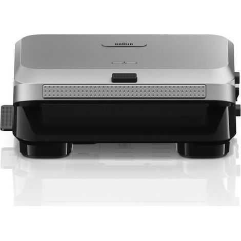 Grill - BRAUN - Sandwich Maker 5 SM5006 - 800 W - Inox / Noir (1/5)