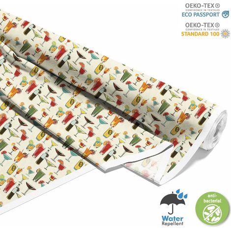 OUTDOOR DEKOSTOFFE OXFORD - Motiv Cocktail  DX8828 (1/5)