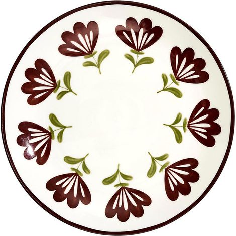 Lot de 6 Assiettes à Dessert "Edith" 19cm Multicolore (1/5)