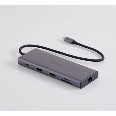 Hub USB-C 10 en 1 - UGREEN - Gris (1/5)