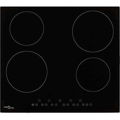 FIMEI Plaque de cuisson Céramique 4 brûleurs Contrôle tactile 6000 W (1/5)