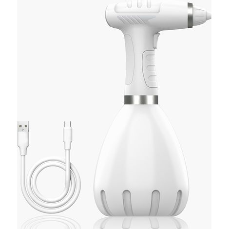Arrosoir électrique 1L blanc 2 modes automatique brumisateur pour plantes jardinage domestique pulvérisateur (1/5)