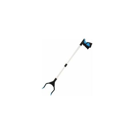 Pince à déchets pliable en aluminium – Ouverture 10,5 cm – Poignée ergonomique – Griffe rotative 360° pour accès facile (1/5)