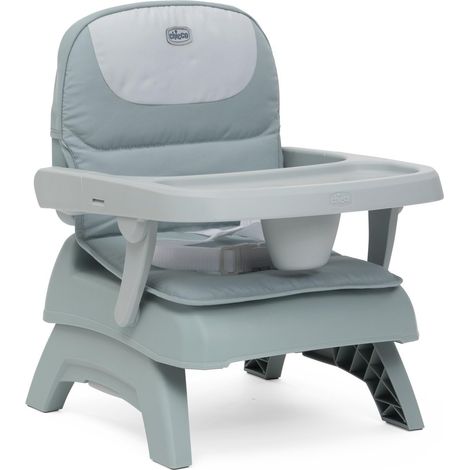 Rehausseur de Chaise pour Enfants, 6-36 Mois, Siège Repas Rehausseur de Table, Portable, Hauteur Réglable, Plateau Amovible, Fermeture Compacte, Coussin Doux Amovible, Lavable en Machine (1/5)