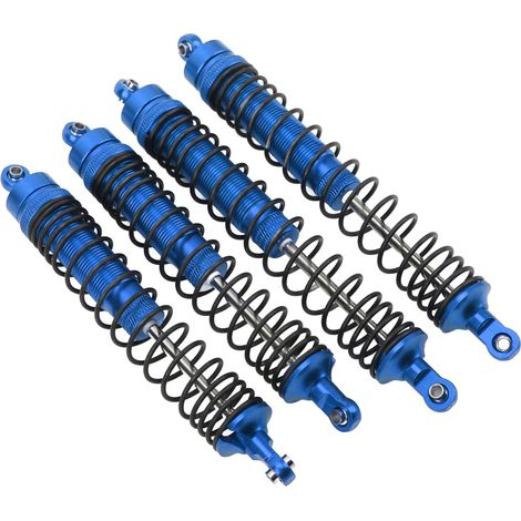 Amortisseur avant/arrière réglable en alliage d'aluminium avec ressort pour RC Axis RBX10 Ryft 1/10 4WD, bleu foncé (1/5)