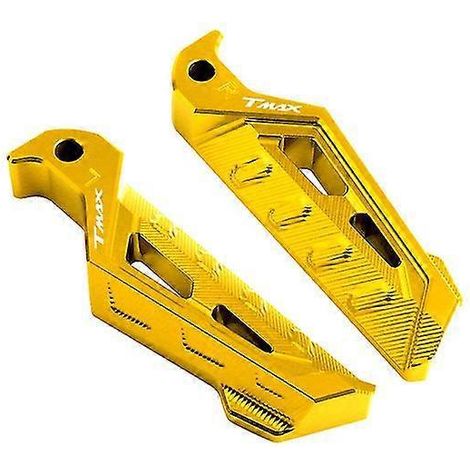 Für Yamaha 530 530 DS DX Motorradzubehör CNC-gefräste Aluminium-Fußrasten für den Sozius – Gold