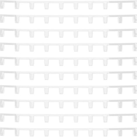 10 Pièces d'Écarteurs de Ruche pour Cadres, Clips de Fixation et Supports pour Matériel Apicole (1/5)