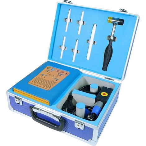 Herramienta para reparar abolladuras sin pintura, control digital, calentamiento rápido, 1380 W. (1/2)