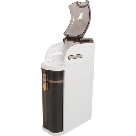 Meuble de rangement vertical pour petits espaces, tiroirs transparents, armoire étroite et haute à joint mince, idéal pour salle de bain et cuisine. (1/5)
