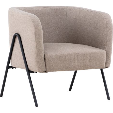 Rika fauteuil beige. (1/4)