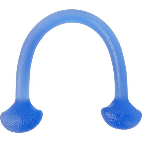 Corde de traction en silicone One Word, élastique, multifonctionnelle et réglable, résistance à la traction de 4,5 kg (10 lb), pour extenseur de poitrine, sangle extensible bleue (1/5)