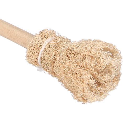 Brosse en luffa naturel pour nettoyer tasses à eau, tasses à thé et théières, accessoires pour la cérémonie du thé (1/5)