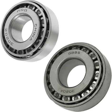 Roulement à rouleaux coniques à une rangée 15 mm x 35 mm x 12 mm 30202 couleur argent et 30203 Roue à rouleaux coniques B (1/5)