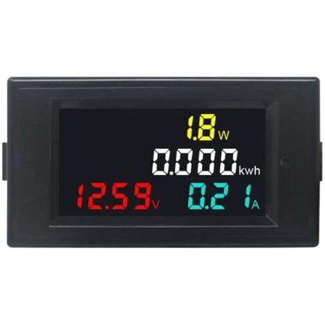 FENOPLASTICAVoltmètre Ampèremètre Numérique DC 14-600V 20A LCD pour Solaire et Moteur Auto (1/4)