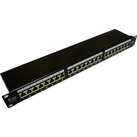 Alantec PK006 Panneau de brassage STP cat.5e 24 ports LSA 1U 19"