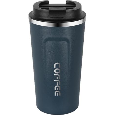 Mug isotherme de voyage en acier inoxydable 510 ml/380 ml avec fermeture sous vide (1/5)