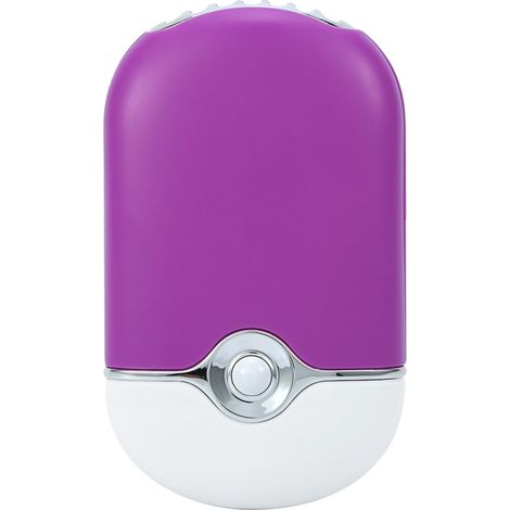 Mini-USB-Ventilator, Klimaanlage, schnelltrocknender Wimpernkleber, lila Werkzeug