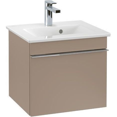Meuble vasque VENTICELLO 466x420x426mm Gr Vers 2 blanc Sa Chêne