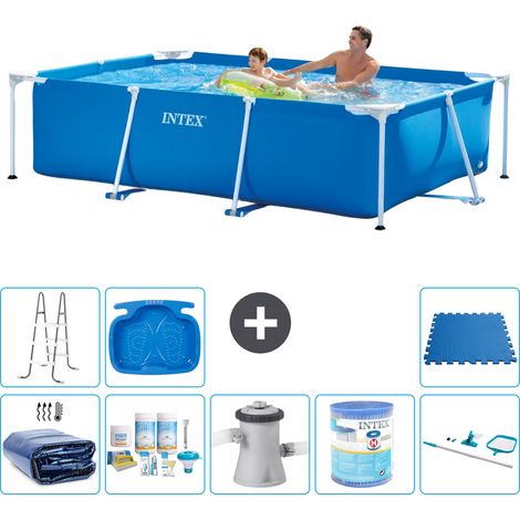 Intex Piscina con struttura Rettangolare - 260x160x65 cm - 7-pezzi  S40102 (1/5)