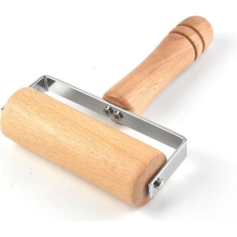 Rouleau à Pâtisserie en Bois à Simple Extrémité - Design Basique et Fonctionnel (1/5)