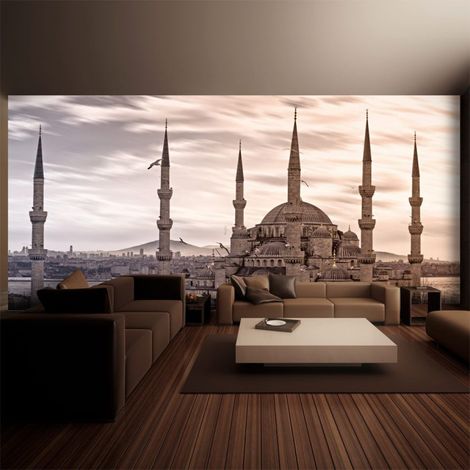 Papier Peint XXL "la Mosquée Bleue Istanbul" 270x550cm (1/2)