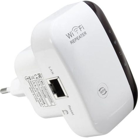 NEUFU 300Mbps Wifi Répéteur Amplificateur Sans Fil 802.11n Routeur PRISE EU (1/4)