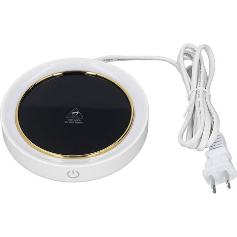 Electric cup warmer with constant temperature, 2 modes, LED desk light for office, cafe and home (compatible with air conditioning) (1/5)