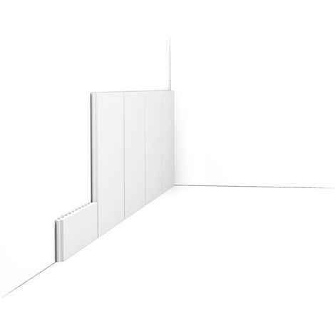 Orac – Profil de base épuré PX147 – Moulure L200 x H16,9 cm – Installation facile – Résistant à l'eau et aux UVs