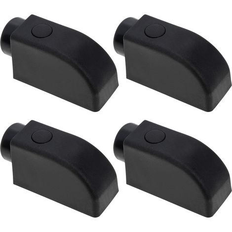 4 Pièces Bouchon de fenêtre limiteur de fenêtre barreaux de fenêtre verrou porte butoir de châssis coulissant loquet de sécurité pour portes coulissantes pousser et tirer Boucle