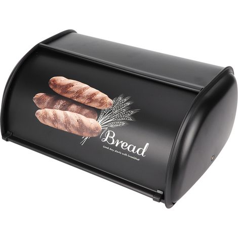 Boîte à pain avec couvercle, idéale pour le plan de travail, la cuisine et le rangement à domicile, offrant une organisation pratique et préservant la fraîcheur.-AquaForge (1/5)