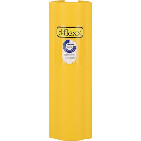 Dancop DANCOP Regalanfahrschutz d-flexx Alfa gelb Höhe 400mm Breite 75-99mm (1/5)