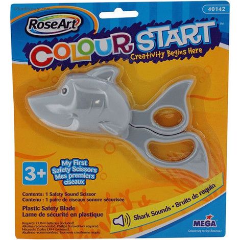 1 Paire De Ciseaux Requin Sonorisé
