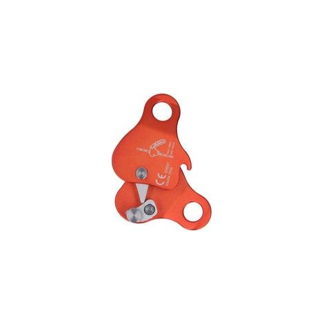 Bloqueur de Corde d'Escalade en Alliage d'Aluminium Autobloquant 8‑13mm Bouchon de Bloqueur de Corde d'Escalade pour Escalade en Plein Air Alpinisme Orange