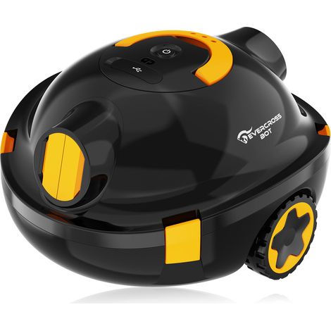 EVERCROSS BOT Y10 Poolroboter, 100 Min Bodenreinigung, 120m² Reinigungsfläche, Selbsteinparkfunktion