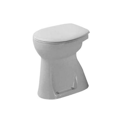 WC surélevé DURAPLUS SUDAN plat 360x505mm avec sortie horizontale