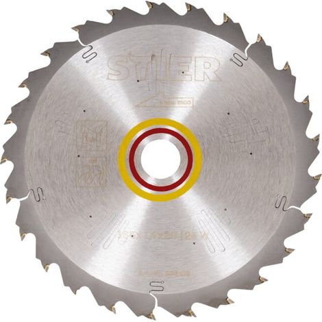 Lame de scie circulaire STIER pour scies sans fil, bois 165 x 1,9 x 20, 25 W, angle de coupe de 23° (1/5)