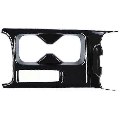 Glänzend schwarze Dekor-Abdeckung für die Mittelkonsole mit Getränkehalter, passend für Honda HRV, HR-V Vezel LHD-JXLGV (1/5)