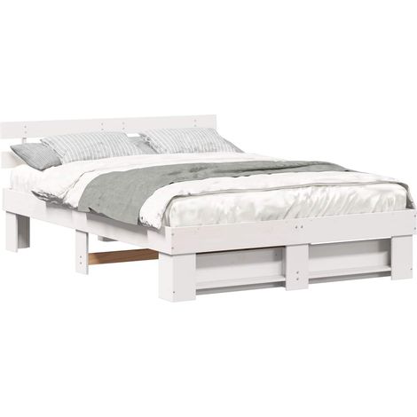 Maison Exclusive - Estructura de cama 150 x 200 cm Madera de pino