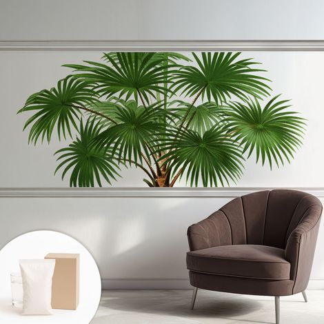 Carta Da Parati Facile Da Installare - Vlies Per Arredamento Interno - Per Pareti - Stile Moderno - Con Colla Gratuita Modello esotico 250x104 cm (1/5)