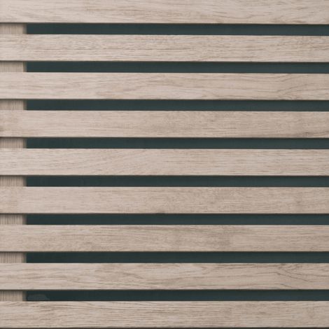 Dark Wood Slat Effect Wallpaper Fine Decor Brown Modern Contemporary (1/2)