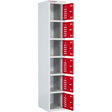 Armorgard PWS6 PowerStation 6 Door Charging Locker ARMPWS6 (1/3)