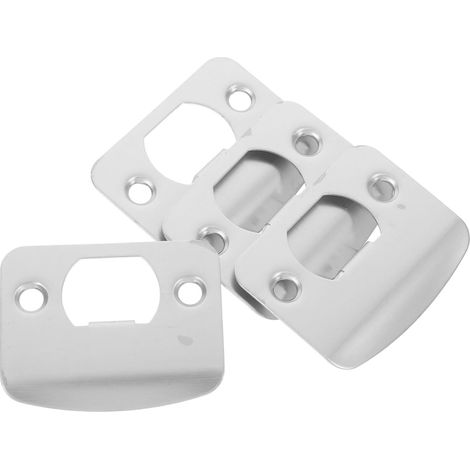 4 Pieces Reinforcement Installation Steel Deadbolt Exterior Security (1/5)