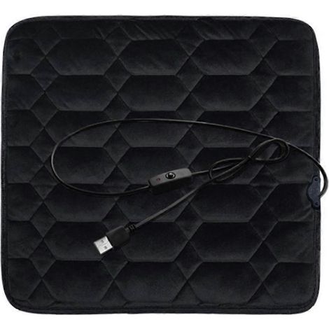 Coussin chauffant USB universel pour voiture, 5V, épais et résistant, idéal pour l'hiver. (1/5)