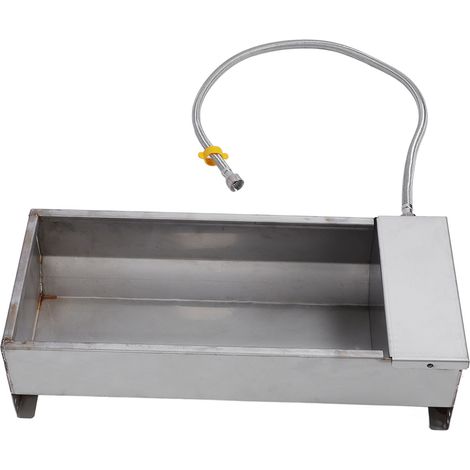 Abreuvoir automatique pour bétail en acier inoxydable de grande capacité, bol à boire pour animaux à remplissage automatique pour poulet, canard, oie, vache, mouton (1/5)