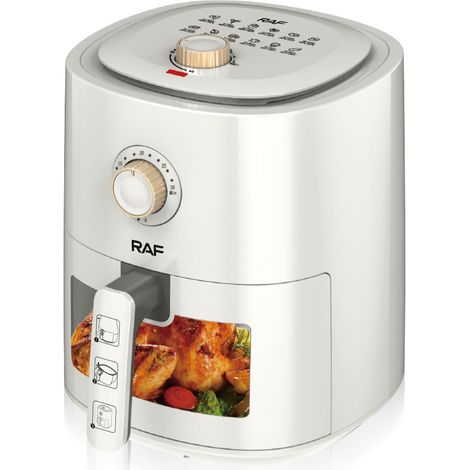 Friteuse à air sans fumée, multifonctionnelle, pour la maison, grande capacité, 4 L. (1/5)