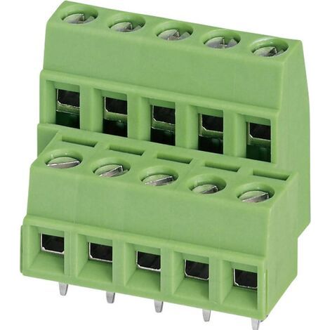 Bornier à 2 étages Phoenix Contact MKKDSN 1,5/ 2-5,08 1726040 1.50 mm² Nombre de pôles 4 vert 1 pc(s (1/5)