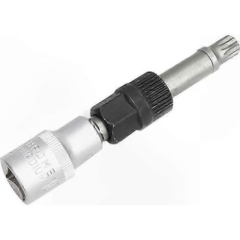 33-Zahn-Steckschlüssel für Lichtmaschinen zur Entfernung der Mittelschraube, Werkzeug zum Abziehen der Riemenscheibe, robuster Stahl, für den Einsatz in der Kfz-Mechanik (1/5)