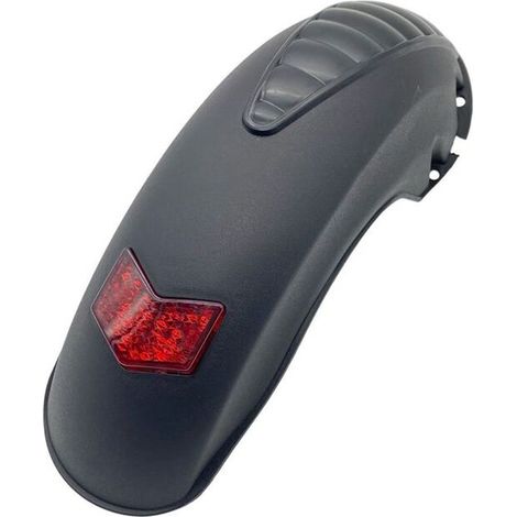 Guardabarros trasero extendido para patinete eléctrico M4 con luz de freno. Protección contra el barro. Guardabarros para patinete.